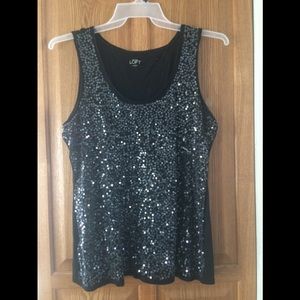 Sequin Tank Top